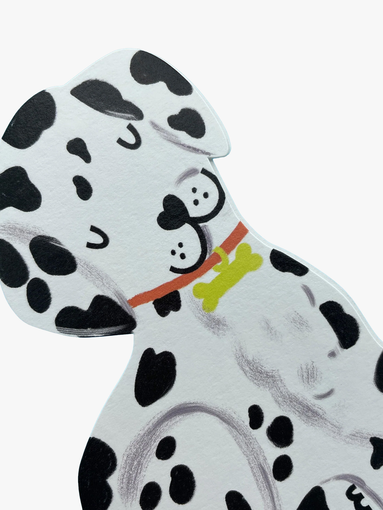 Dalmatian Puppy Card – beautiful greeting card from C&K, an independent lifestyle store in Settle.