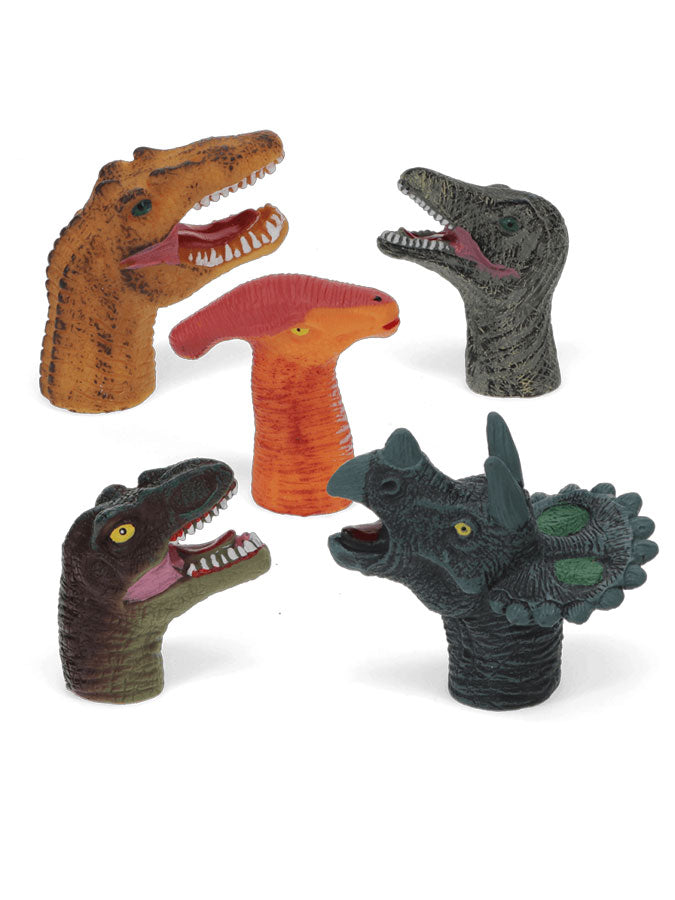 Animal Finger Puppets (set of 5)- Dinosaurs – joyful toys & games for little ones at C&K, an independent lifestyle store in Settle.