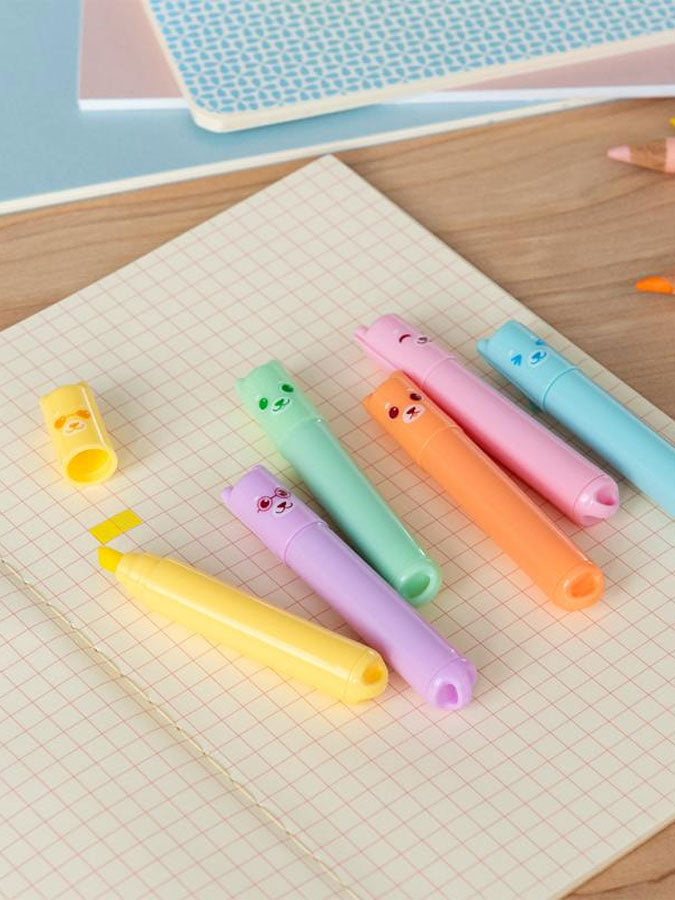 Bear Mini Highlighters – thoughtful gifts and beautiful finds from C&K, an independent lifestyle store in Settle.