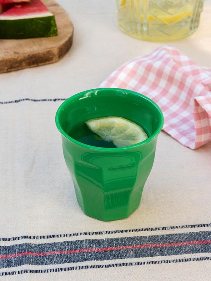 Bright Green Melamine Beaker – thoughtful gifts and beautiful finds from C&K, an independent lifestyle store in Settle.