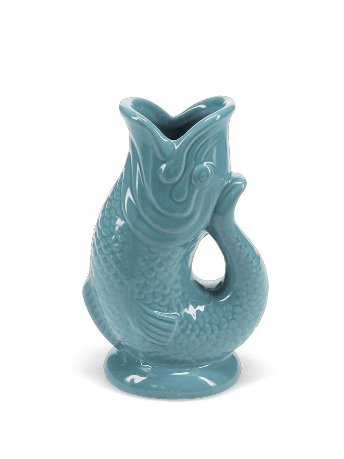 Ceramic Fish Vase Blue – thoughtful gifts and beautiful finds from C&K, an independent lifestyle store in Settle.