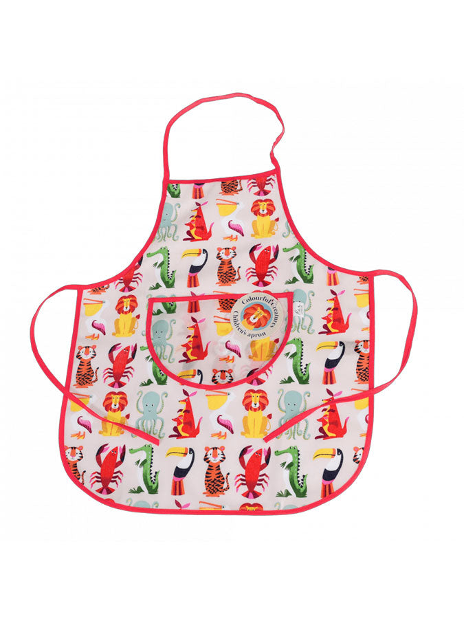Children’s Apron - Colourful Creatures – joyful toys & games for little ones at C&K, an independent lifestyle store in Settle.
