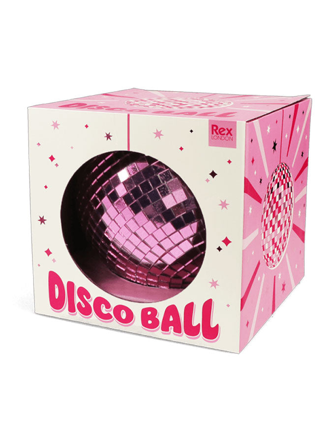 Hanging Pink Disco Ball – thoughtful gifts and beautiful finds from C&K, an independent lifestyle store in Settle.