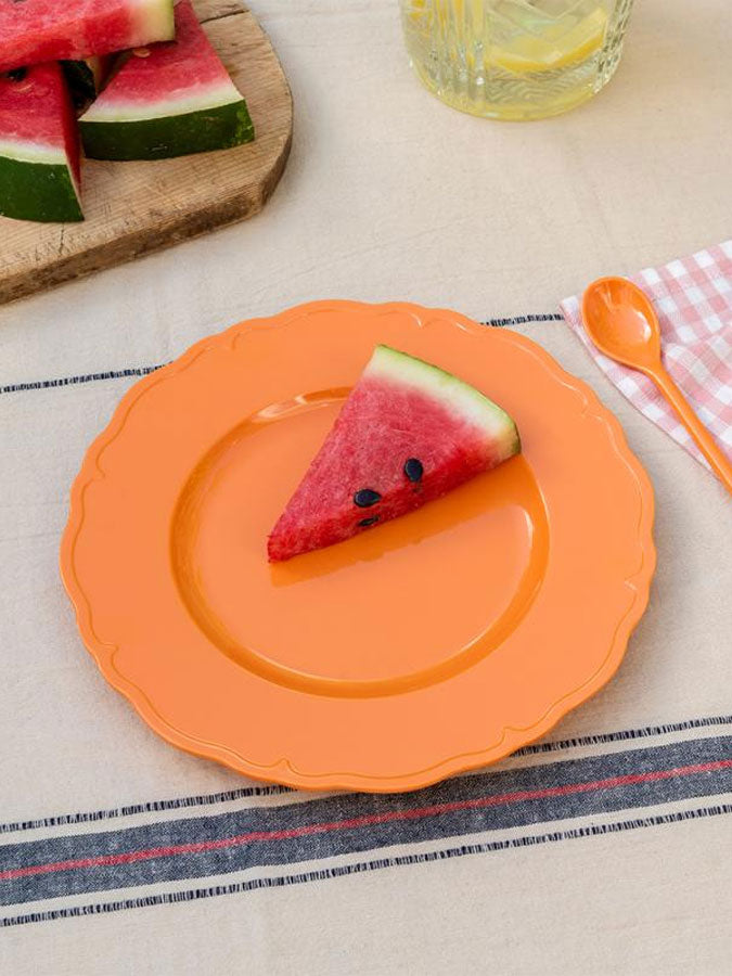 Melamine Plate 20cm Orange – thoughtful gifts and beautiful finds from C&K, an independent lifestyle store in Settle.