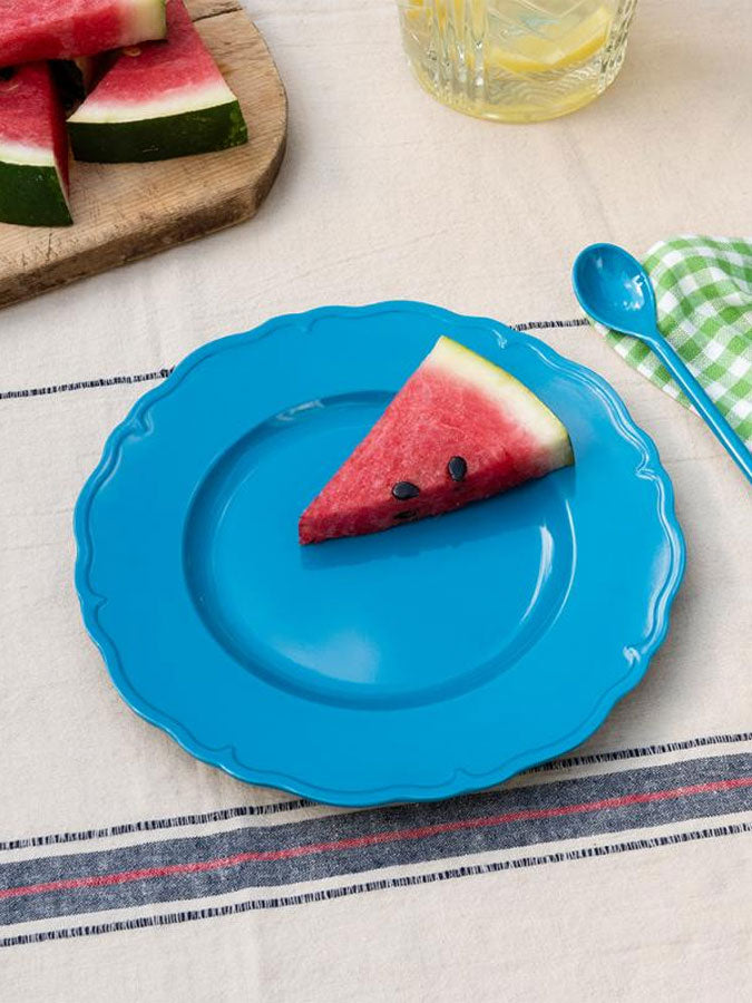 Melamine Plate 20cm Petrol Blue – thoughtful gifts and beautiful finds from C&K, an independent lifestyle store in Settle.