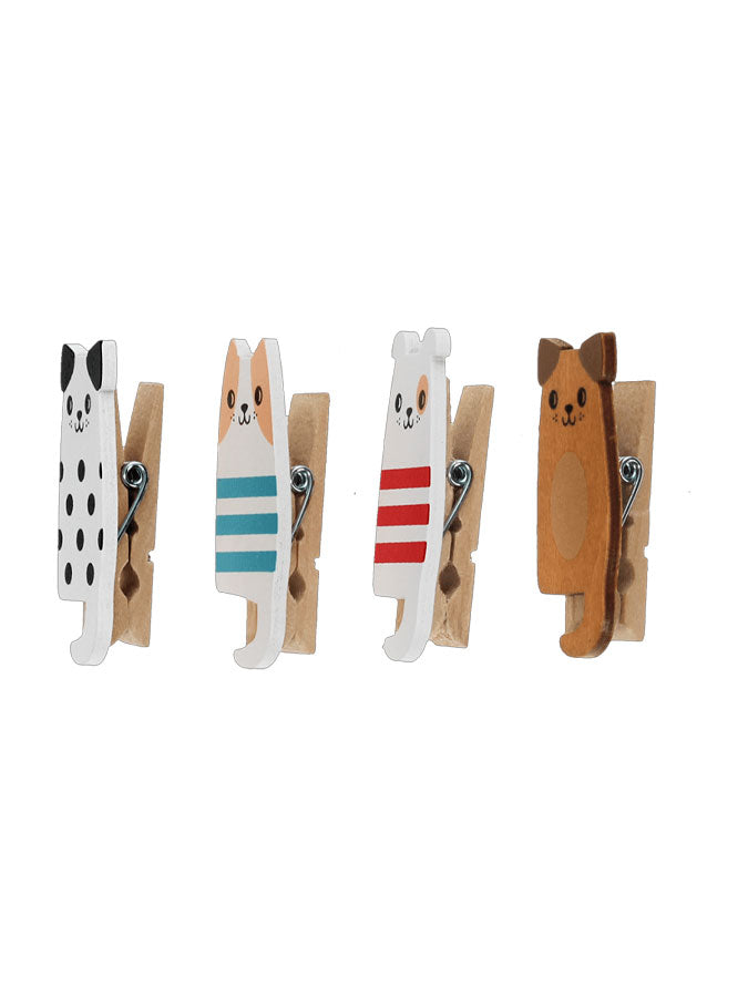 Mini Wooden Pegs Dogs – thoughtful gifts and beautiful finds from C&K, an independent lifestyle store in Settle.
