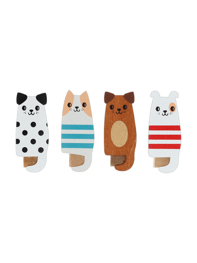 Mini Wooden Pegs Dogs – thoughtful gifts and beautiful finds from C&K, an independent lifestyle store in Settle.