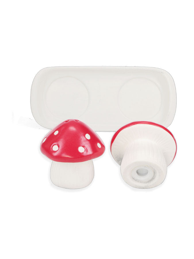 Mushroom Salt & Pepper Shakers – thoughtful gifts and beautiful finds from C&K, an independent lifestyle store in Settle.