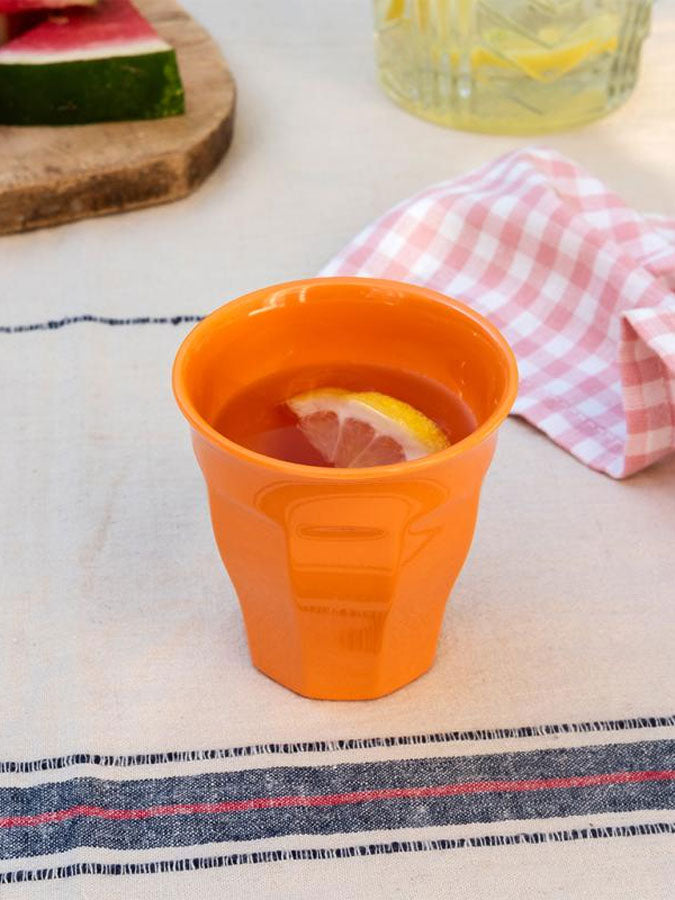 Orange Melamine Beaker – thoughtful gifts and beautiful finds from C&K, an independent lifestyle store in Settle.