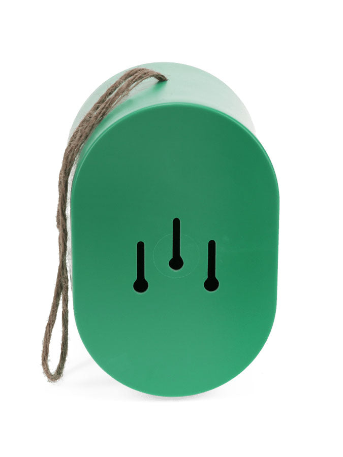 Oval Bamboo Birdhouse Green – joyful toys & games for little ones at C&K, an independent lifestyle store in Settle.