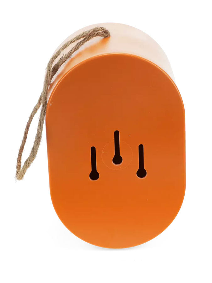 Oval Bamboo Birdhouse Orange – joyful toys & games for little ones at C&K, an independent lifestyle store in Settle.