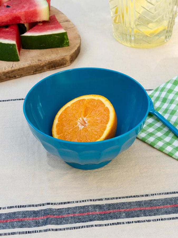 Petrol Blue Melamine Bowl – thoughtful gifts and beautiful finds from C&K, an independent lifestyle store in Settle.