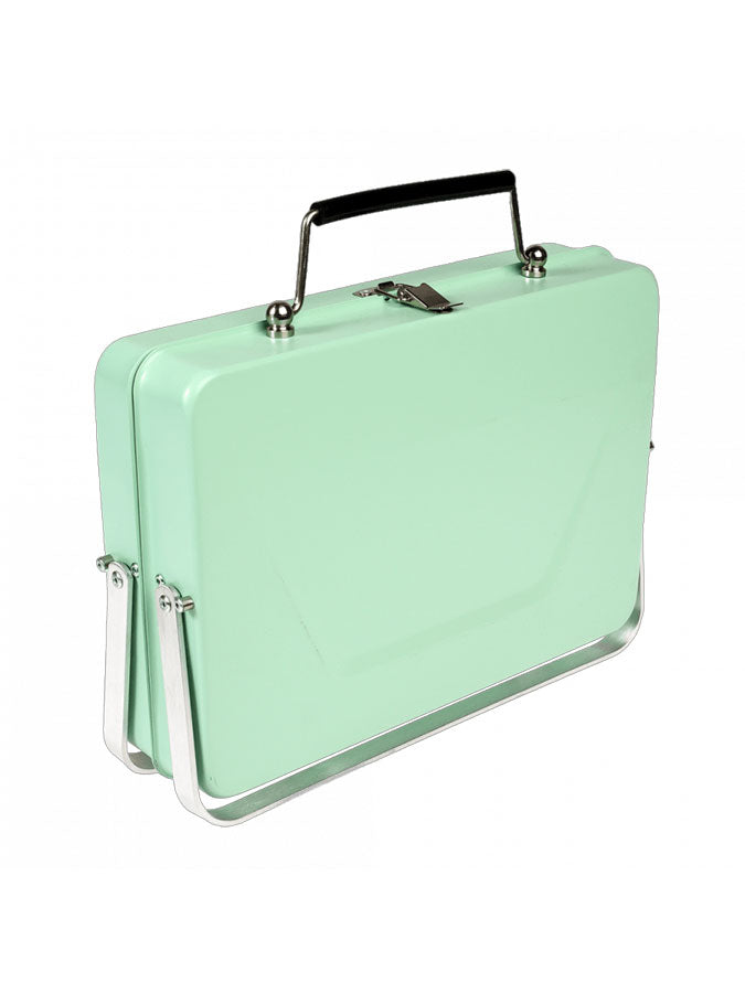 Portable Suitcase BBQ - Pistachio Green – thoughtful gifts and beautiful finds from C&K, an independent lifestyle store in Settle.