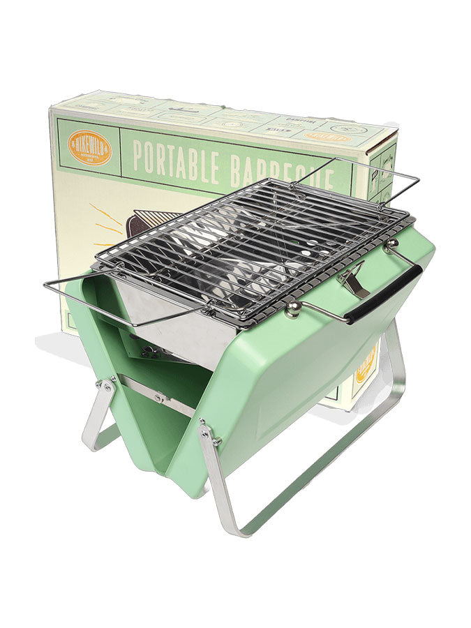 Portable Suitcase BBQ - Pistachio Green – thoughtful gifts and beautiful finds from C&K, an independent lifestyle store in Settle.