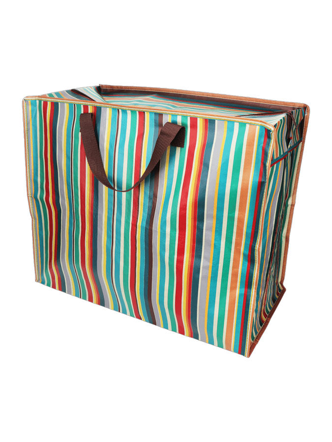 Retro 70s Stripes Jumbo Storage Bag – thoughtful gifts and beautiful finds from C&K, an independent lifestyle store in Settle.