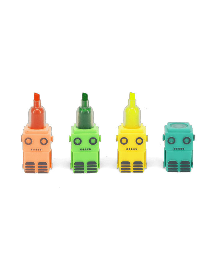 Robot Stackable Highlighters – thoughtful gifts and beautiful finds from C&K, an independent lifestyle store in Settle.
