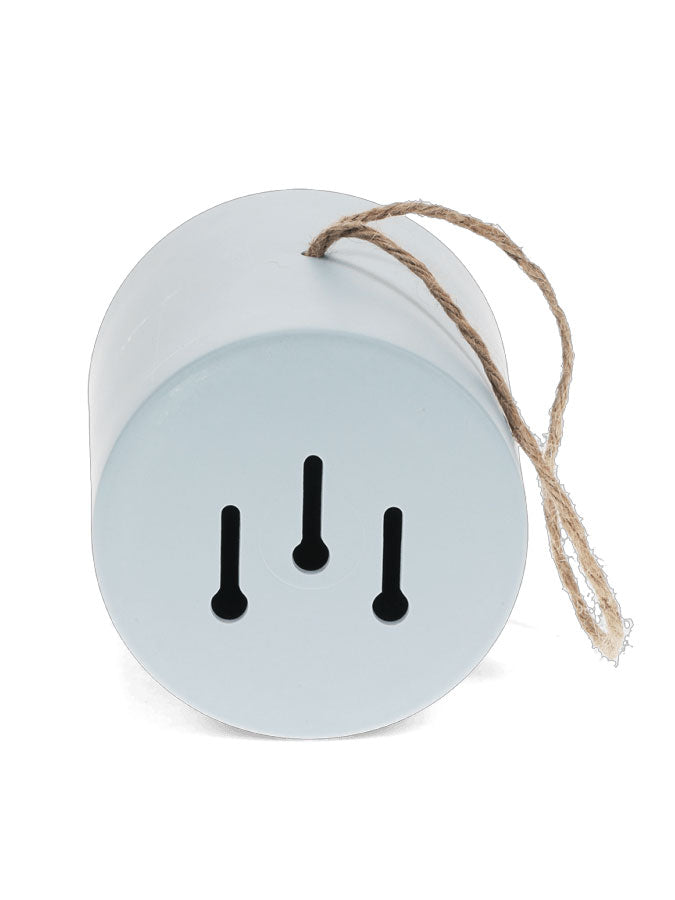 Round Bamboo Fibre Birdhouse - Pale Blue – thoughtful gifts and beautiful finds from C&K, an independent lifestyle store in Settle.