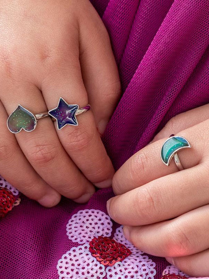 Set of Three Mood Rings – thoughtful gifts and beautiful finds from C&K, an independent lifestyle store in Settle.