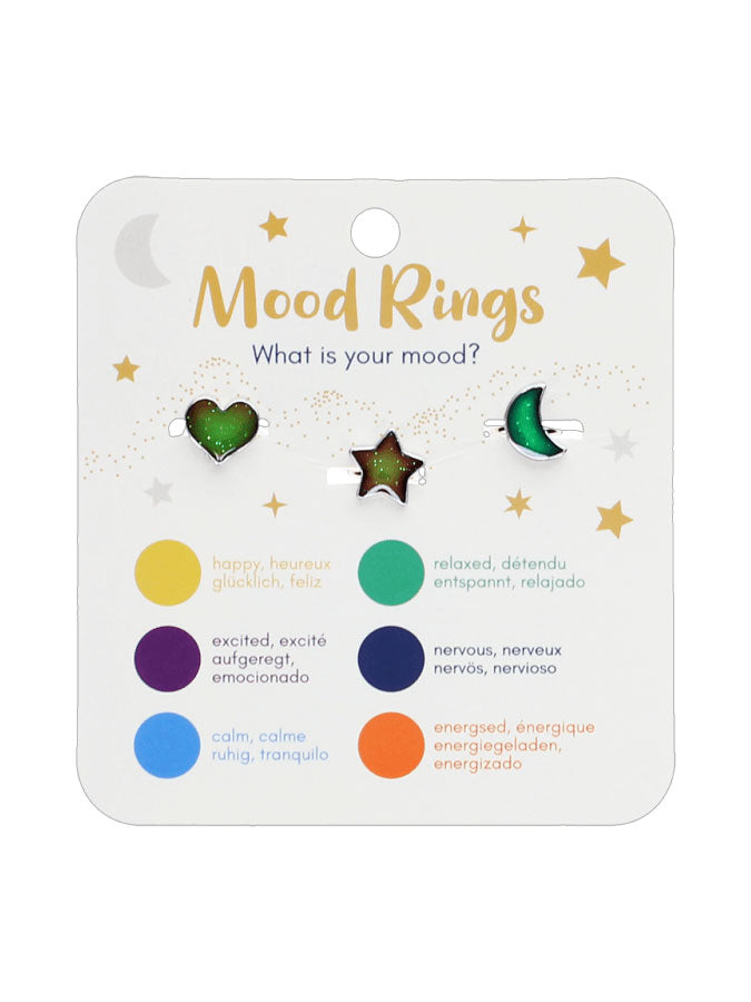 Set of Three Mood Rings – thoughtful gifts and beautiful finds from C&K, an independent lifestyle store in Settle.