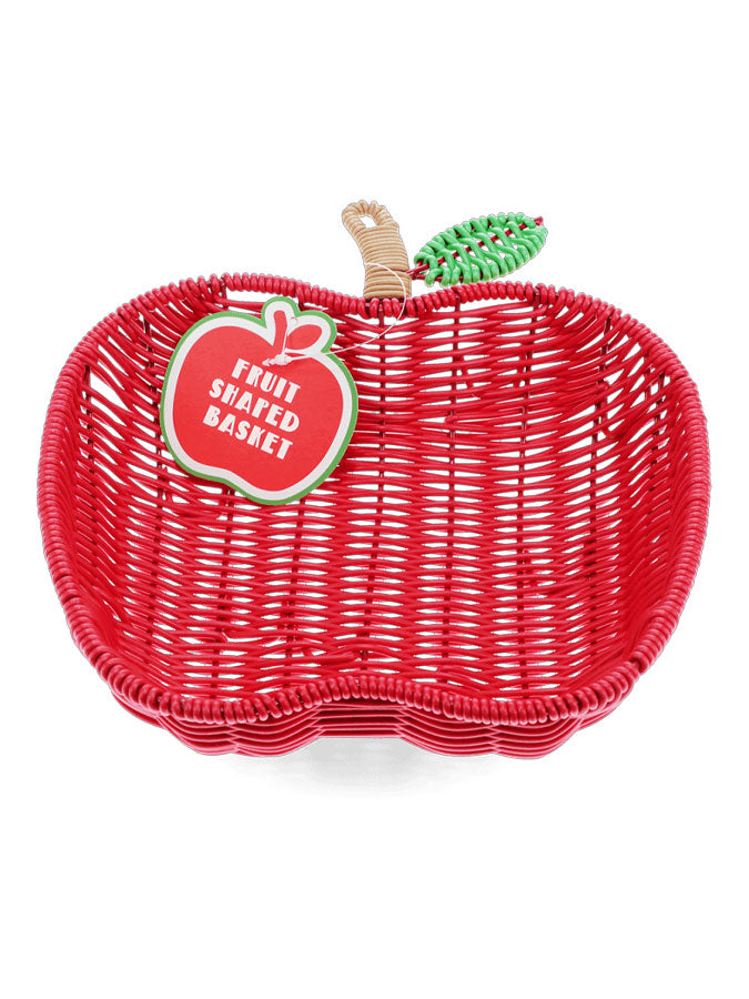 Summer Fruit Woven Basket - Apple – thoughtful gifts and beautiful finds from C&K, an independent lifestyle store in Settle.