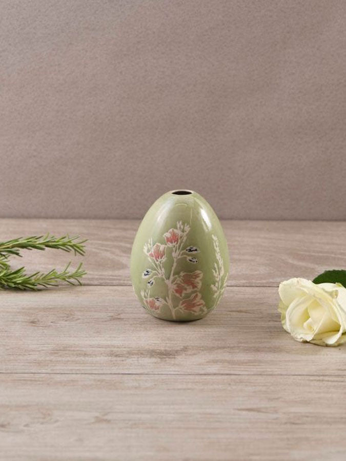 Moments That Matter Green Bud Vase – thoughtful gifts and beautiful finds from C&K, an independent lifestyle store in Settle.