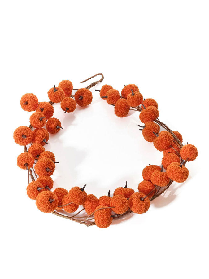 Pumpkin Shearling Garland – thoughtful gifts and beautiful finds from C&K, an independent lifestyle store in Settle.