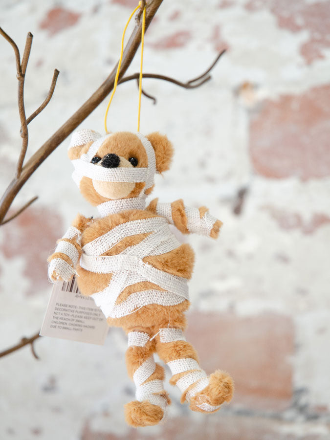 Spooktacular Bear Decoration Mummy – thoughtful gifts and beautiful finds from C&K, an independent lifestyle store in Settle.