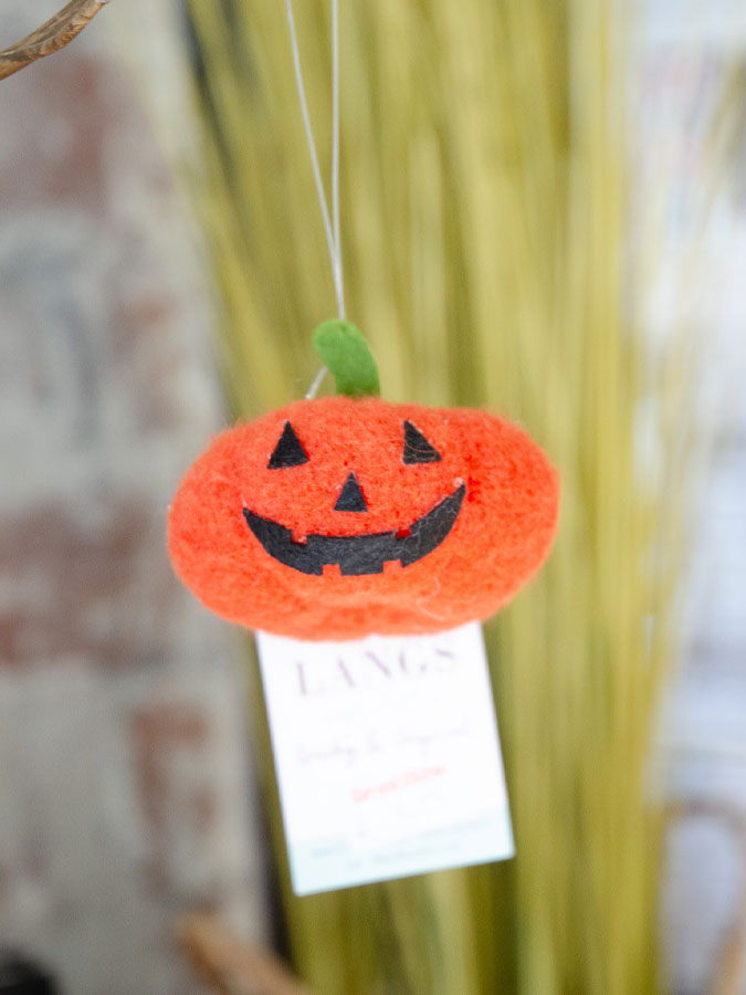 Spooktacular Hanging Halloween Pumpkin – thoughtful gifts and beautiful finds from C&K, an independent lifestyle store in Settle.