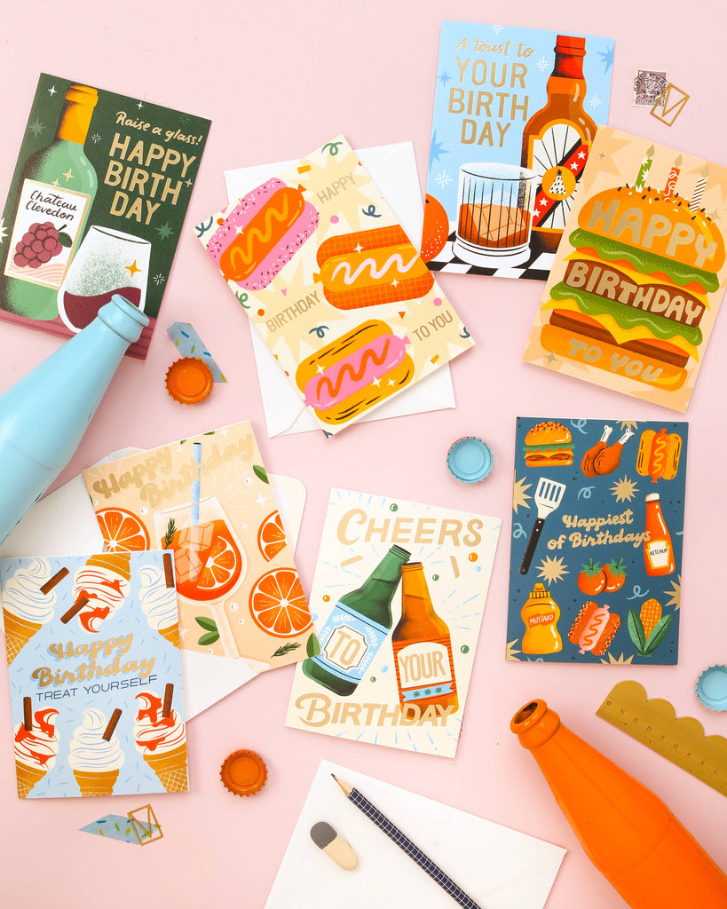 Whiskey Birthday | Greeting Card | Birthday Card for Men – beautiful greeting card from C&K, an independent lifestyle store in Settle.