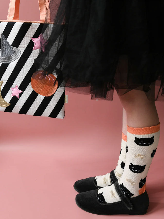 Spooky Halloween Socks Size 9-12 – stylish accessories from C&K, an independent lifestyle store in Settle, North Yorkshire.