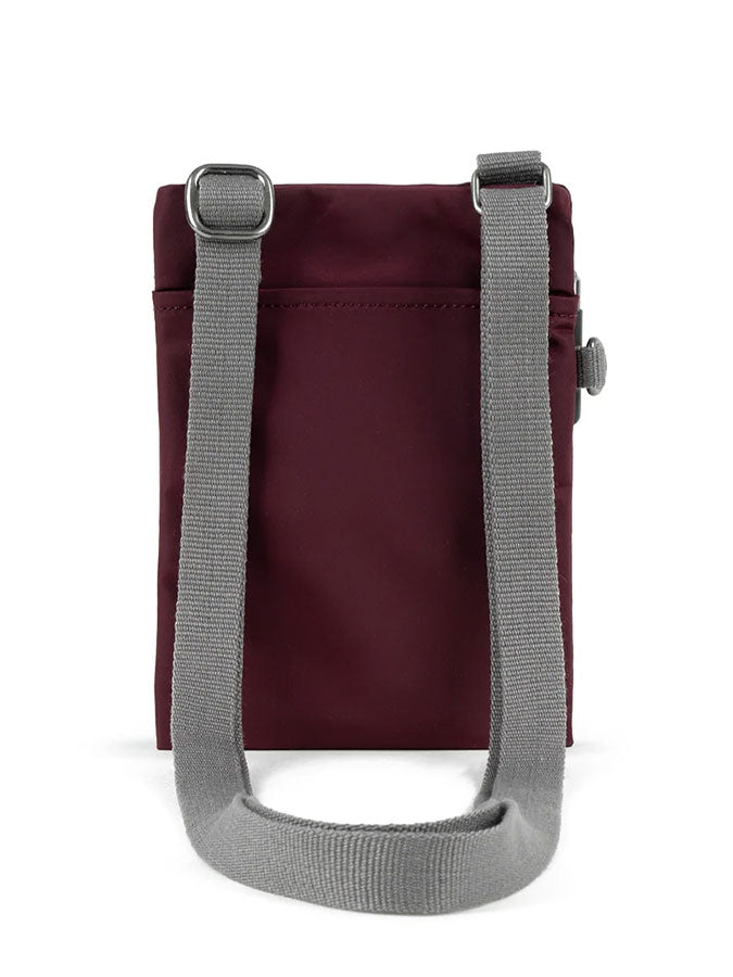 Chelsea Plum Recycled Nylon Crossbody Bag – stylish accessories from C&K, an independent lifestyle store in Settle, North Yorkshire.