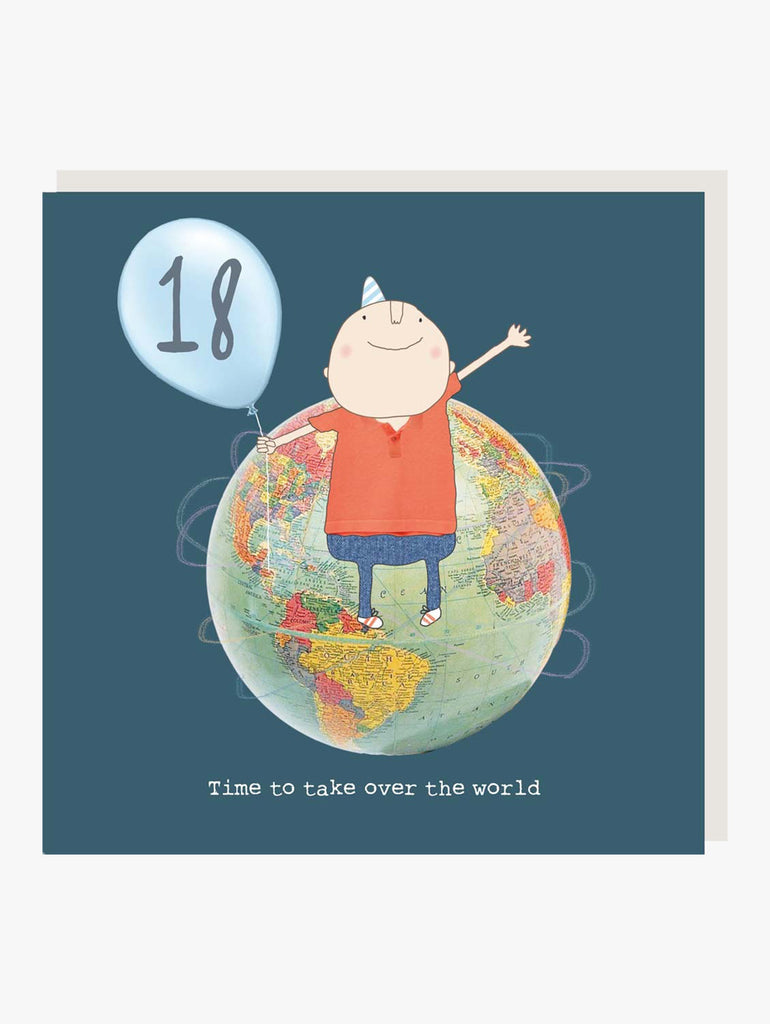 18th World Card – beautiful greeting card from C&K, an independent lifestyle store in Settle.