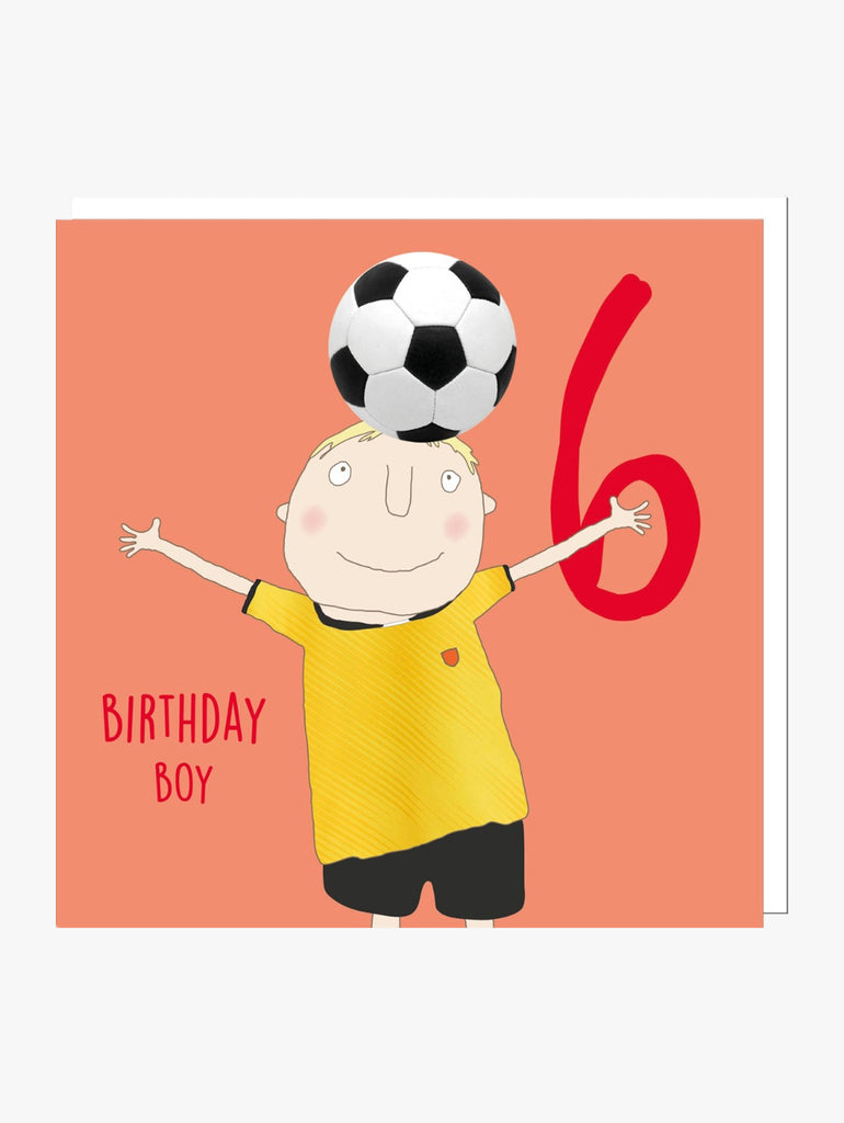Bday Boy Six Card – beautiful greeting card from C&K, an independent lifestyle store in Settle.