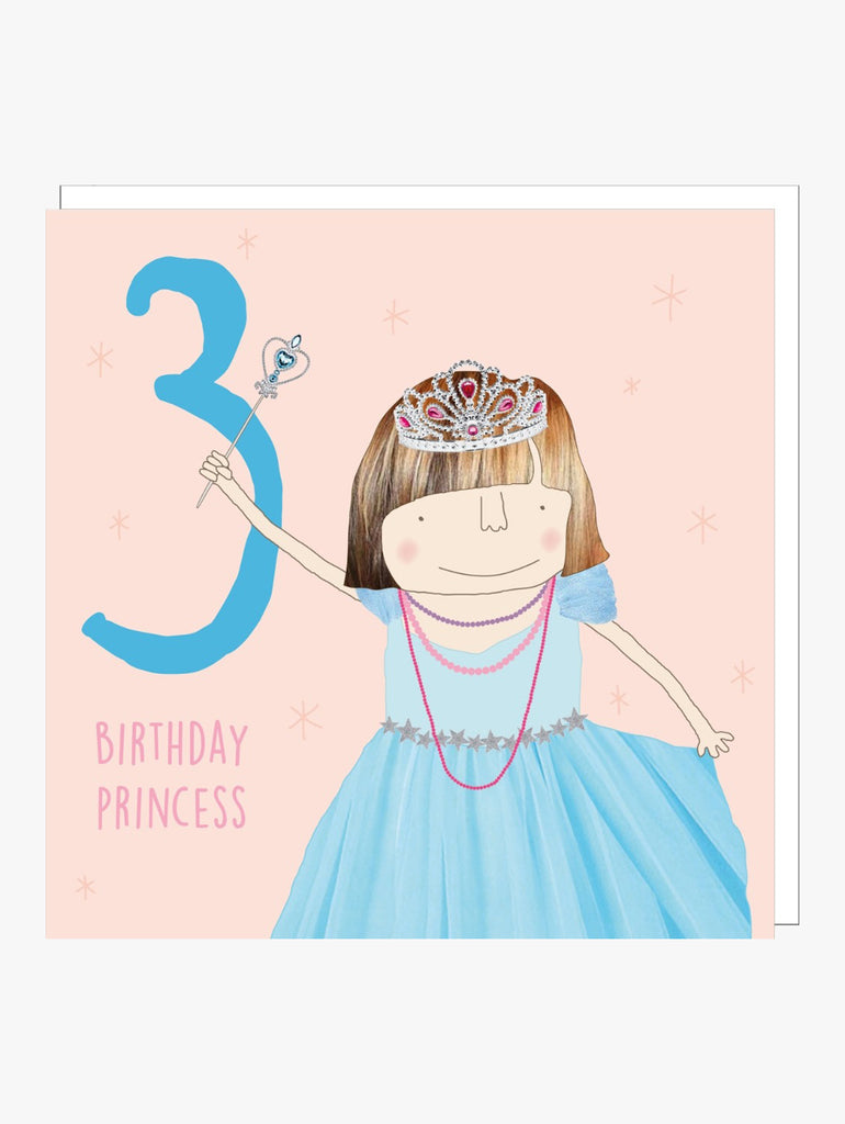 Princess Three Card – beautiful greeting card from C&K, an independent lifestyle store in Settle.