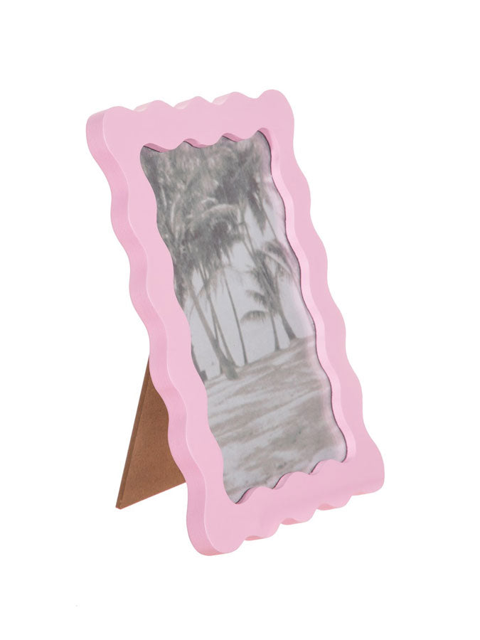 Wiggle Border Frame Pink – thoughtful gifts and beautiful finds from C&K, an independent lifestyle store in Settle.
