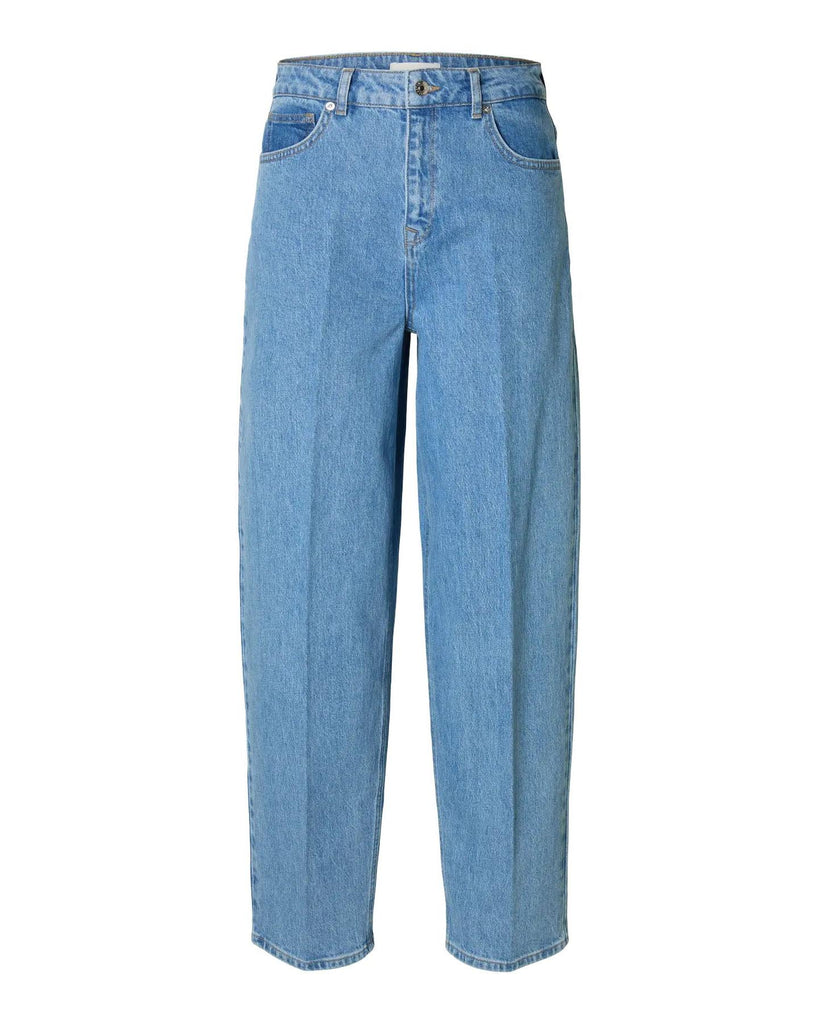 Barrel Liva-Kori High Waisted Jeans – timeless women’s fashion from C&K, an independent lifestyle store in Settle, North Yorkshire.