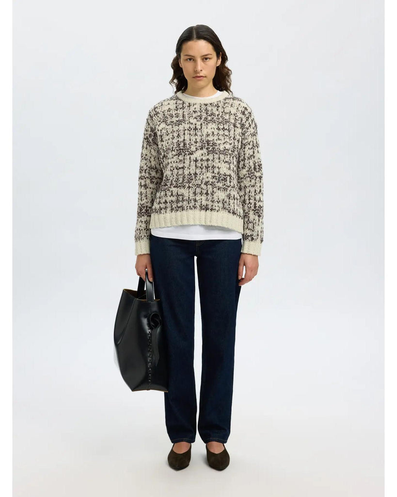 Lindsey jumper - birch/delicioso – timeless women’s fashion from C&K, an independent lifestyle store in Settle, North Yorkshire.