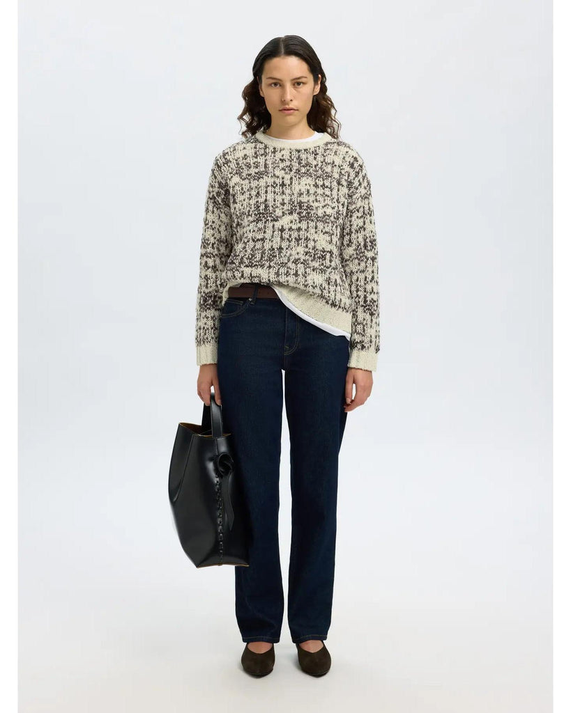 Lindsey jumper - birch/delicioso – timeless women’s fashion from C&K, an independent lifestyle store in Settle, North Yorkshire.