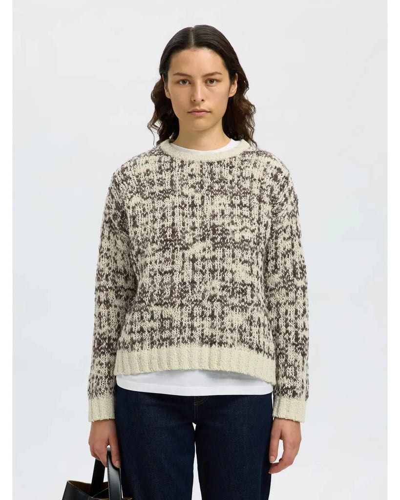 Lindsey jumper - birch/delicioso – timeless women’s fashion from C&K, an independent lifestyle store in Settle, North Yorkshire.