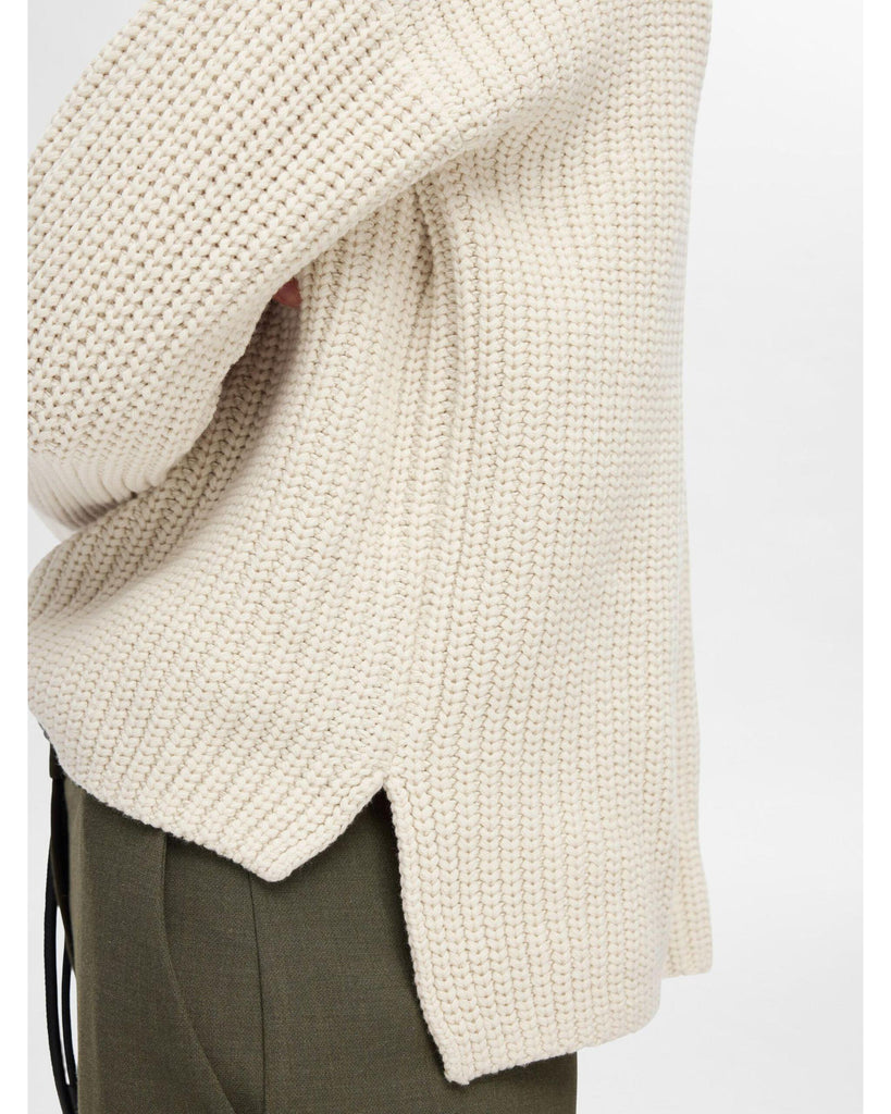 Selma LS Knit Pullover Birch – timeless women’s fashion from C&K, an independent lifestyle store in Settle, North Yorkshire.