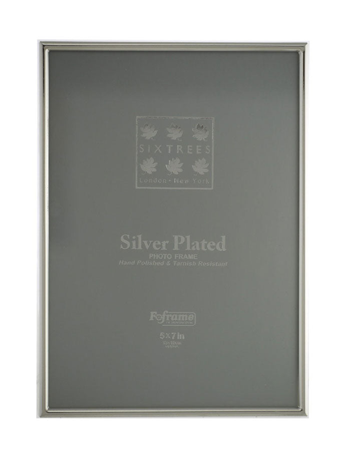 Silver Plated Photo Frame 5x7 – thoughtful gifts and beautiful finds from C&K, an independent lifestyle store in Settle.