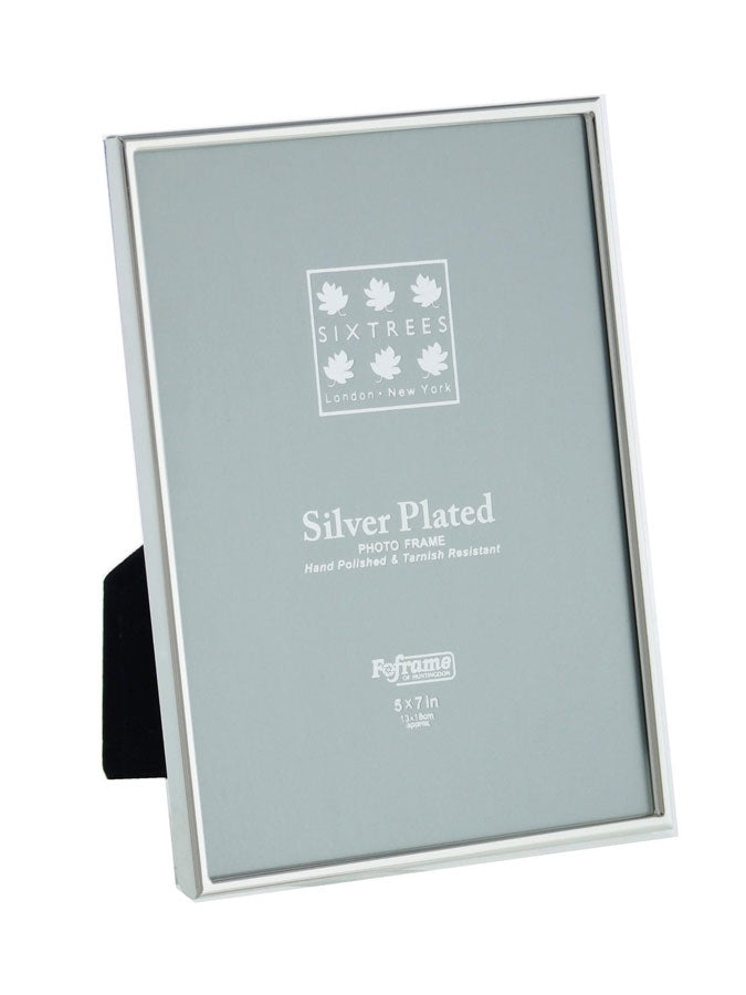 Silver Plated Photo Frame 5x7 – thoughtful gifts and beautiful finds from C&K, an independent lifestyle store in Settle.