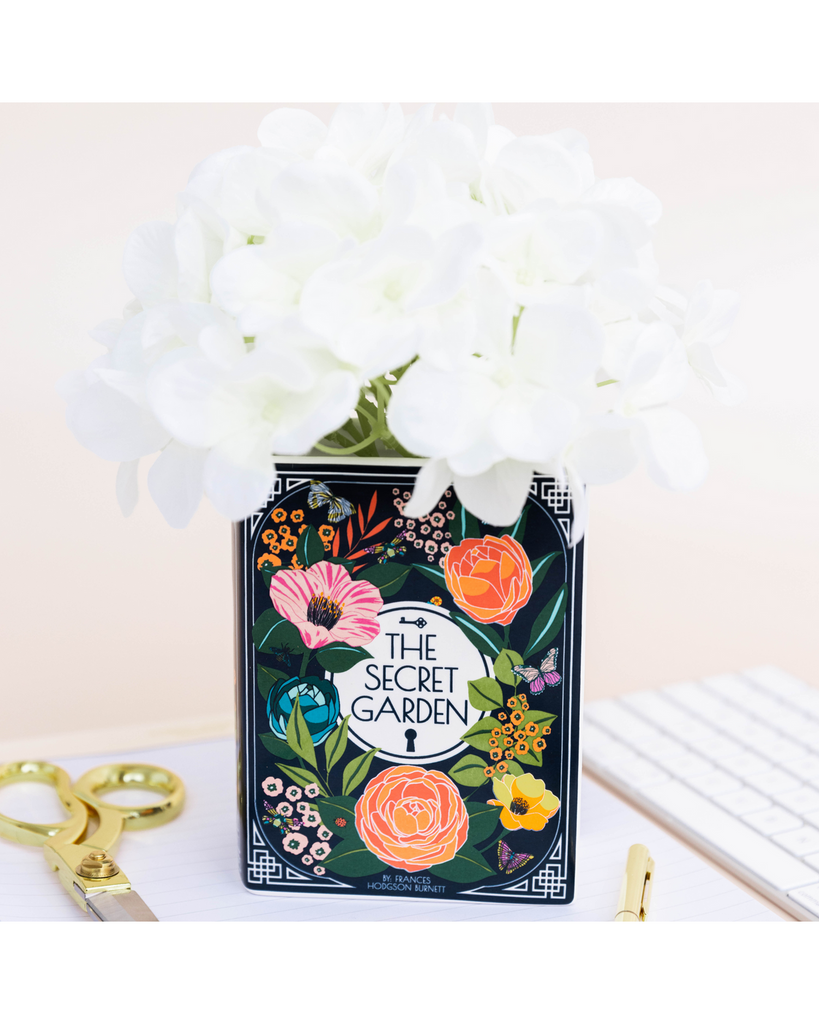 Book Vase, Secret Garden/Colorful Bloom – thoughtful gifts and beautiful finds from C&K, an independent lifestyle store in Settle.