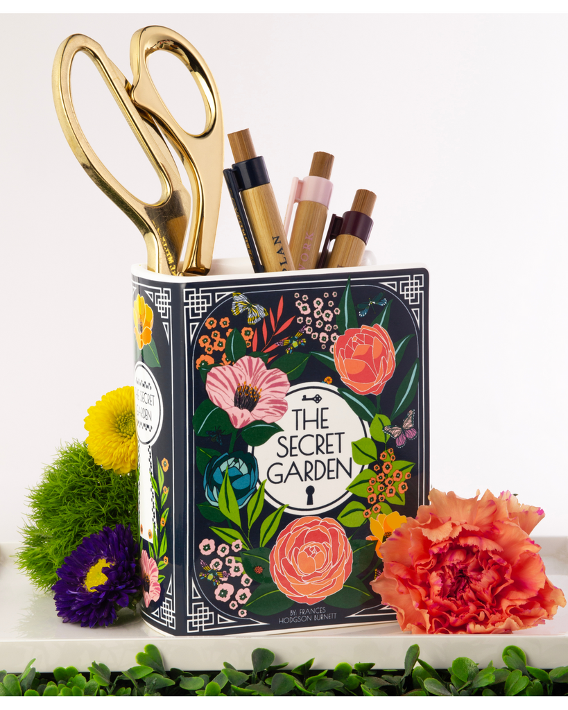 Book Vase, Secret Garden/Colorful Bloom – thoughtful gifts and beautiful finds from C&K, an independent lifestyle store in Settle.