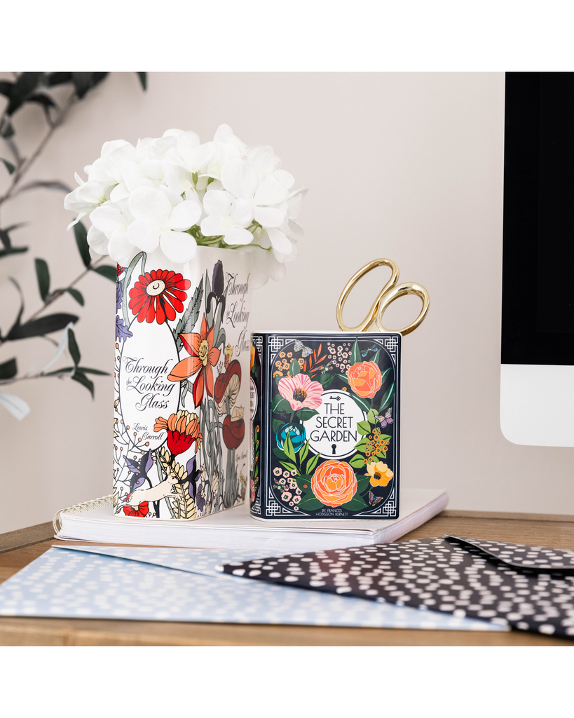 Book Vase, Secret Garden/Colorful Bloom – thoughtful gifts and beautiful finds from C&K, an independent lifestyle store in Settle.