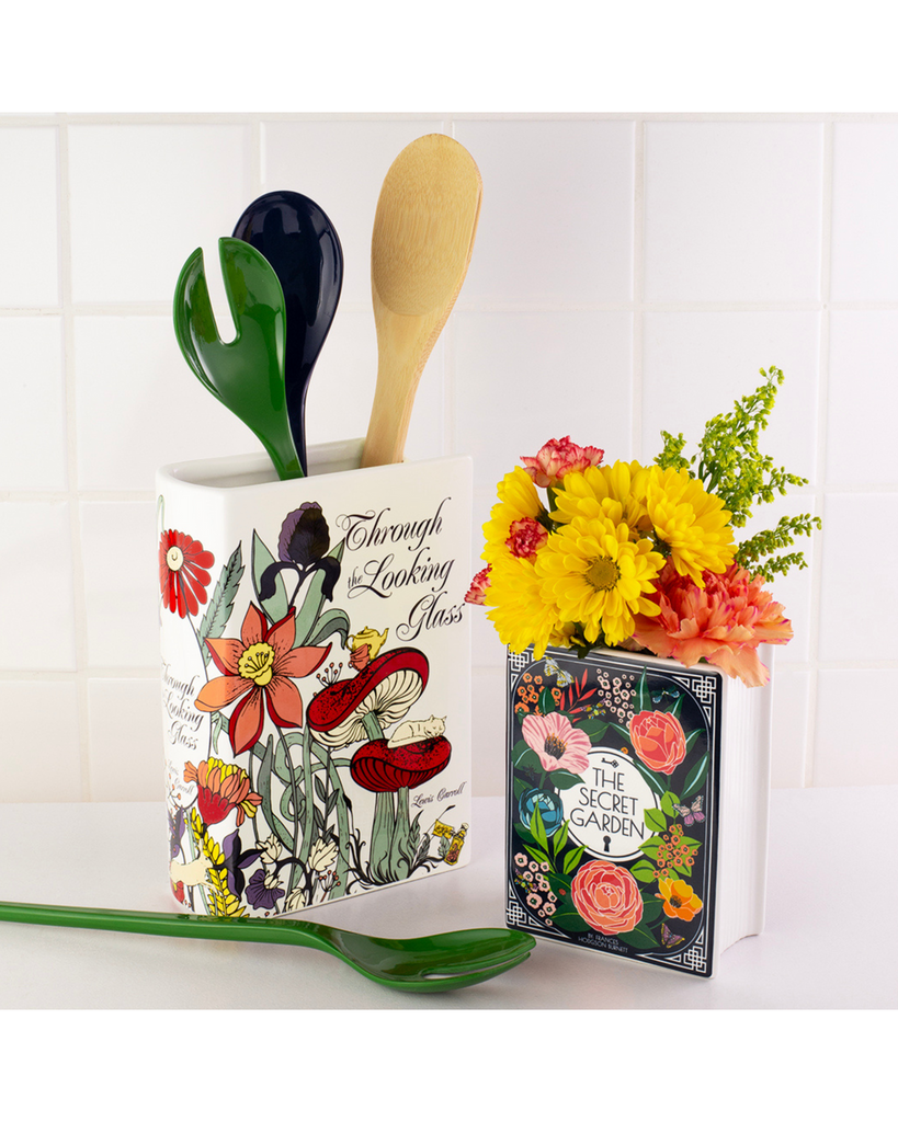 Book Vase, Secret Garden/Colorful Bloom – thoughtful gifts and beautiful finds from C&K, an independent lifestyle store in Settle.