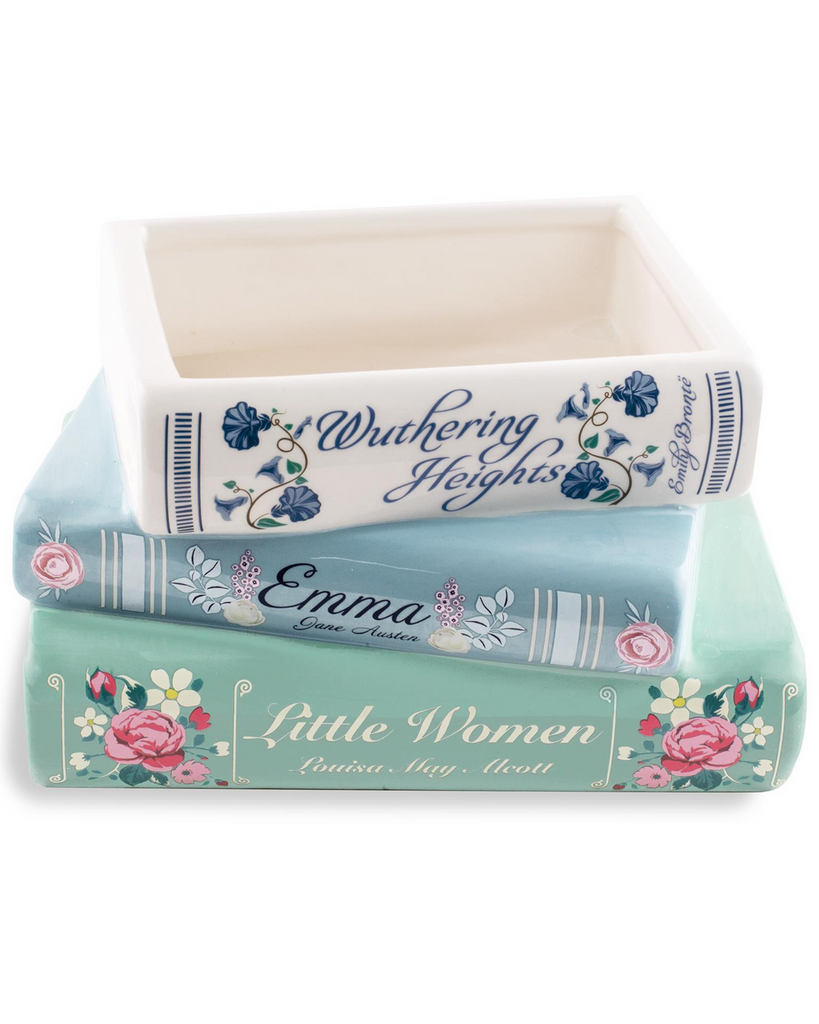 Planter, Stacked Books – thoughtful gifts and beautiful finds from C&K, an independent lifestyle store in Settle.