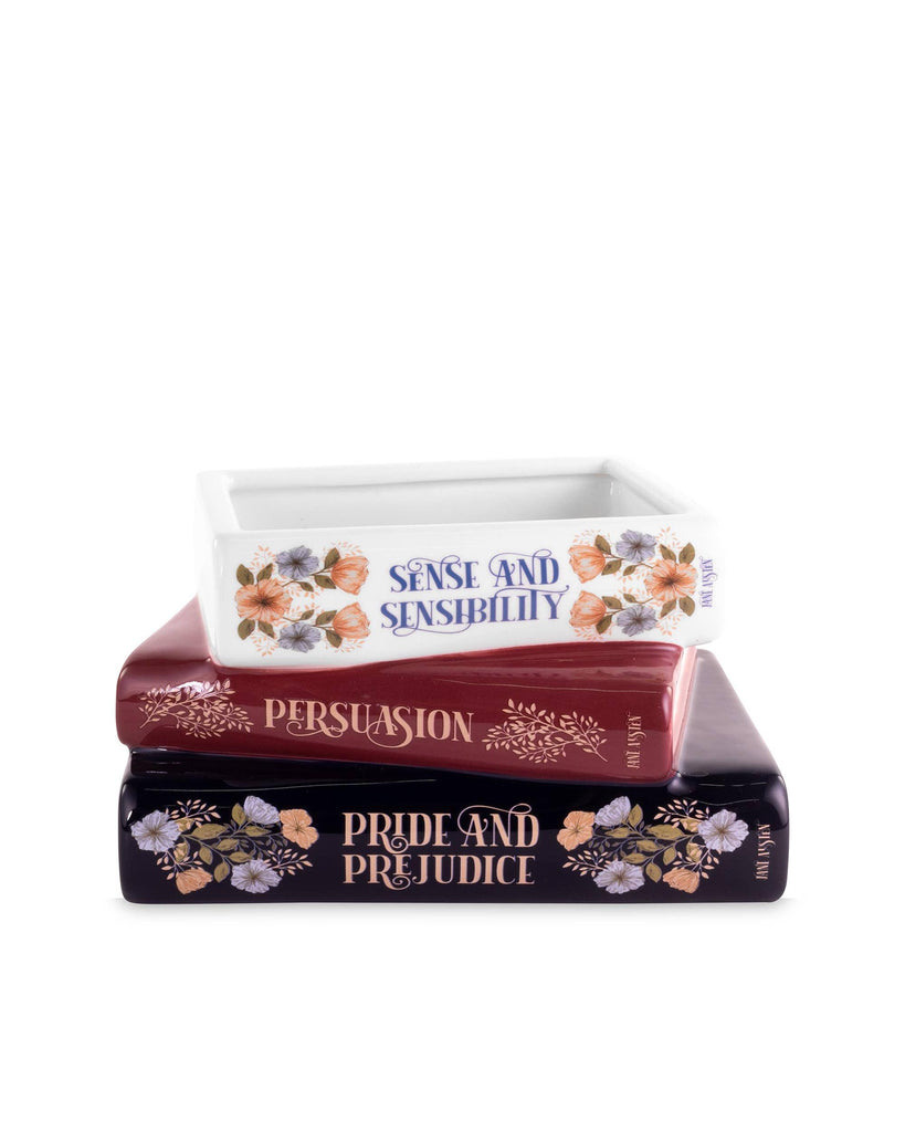 Stacked Books Planter, Jane Austen – thoughtful gifts and beautiful finds from C&K, an independent lifestyle store in Settle.