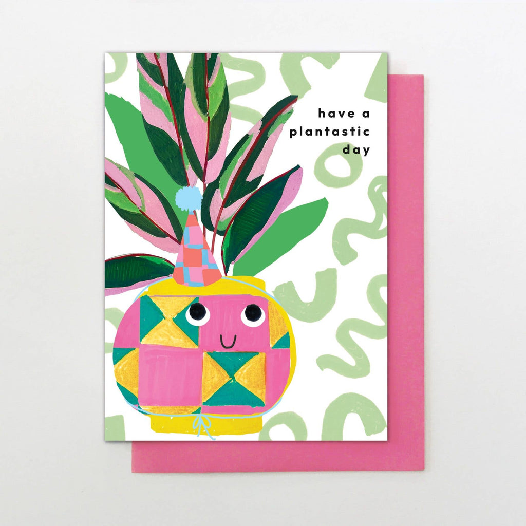 Plantastic Day – beautiful greeting card from C&K, an independent lifestyle store in Settle.