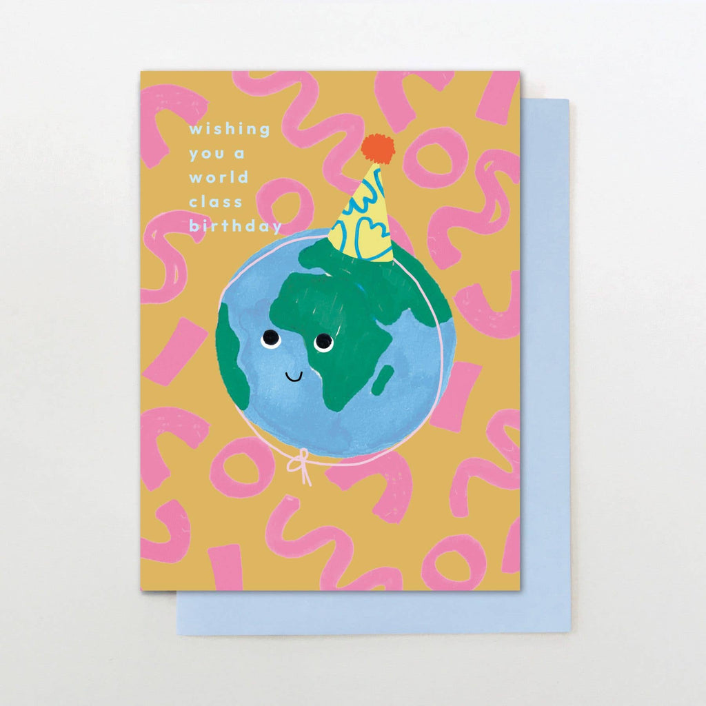 PY08 - World Class Birthday – beautiful greeting card from C&K, an independent lifestyle store in Settle.